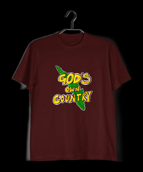 Quirkipedia God's Own Country - Kerala Malayalam Kerala Mens TShirts