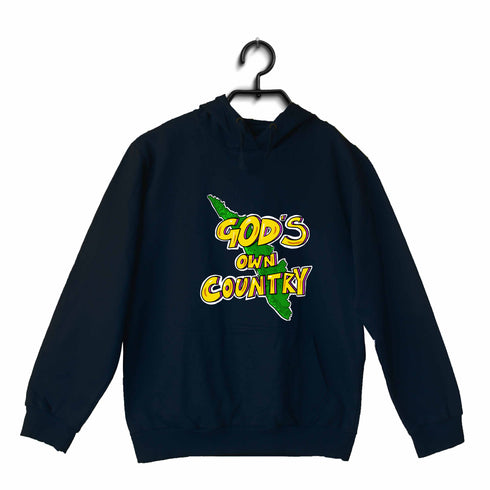Quirkipedia God's Own Country - Kerala Malayalam Kerala Hooded SweatShirts