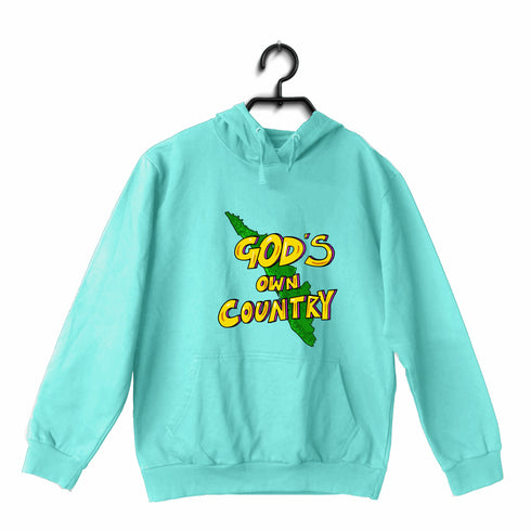 Quirkipedia God's Own Country - Kerala Malayalam Kerala Hooded SweatShirts