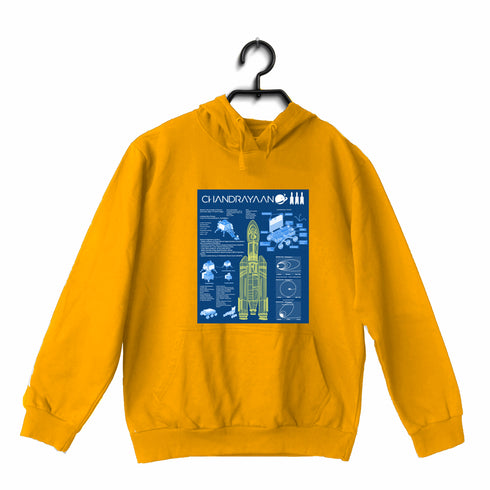 Chandrayaan 3 - ISRO Hooded SweatShirts