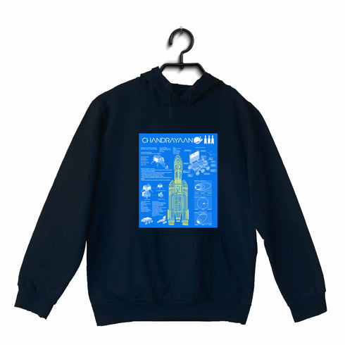 Chandrayaan 3 - ISRO Hooded SweatShirts