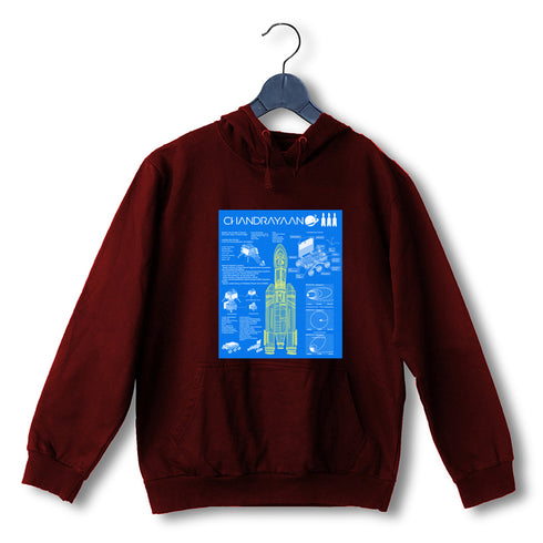 Chandrayaan 3 - ISRO Hooded SweatShirts