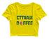 Ettaayi Coffee Malayalam Kerala Womens Crop Tops