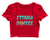 Ettaayi Coffee Malayalam Kerala Womens Crop Tops