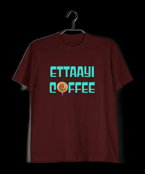Ettaayi Coffee Malayalam Kerala Mens TShirts