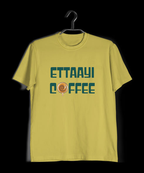 Ettaayi Coffee Malayalam Kerala Mens TShirts