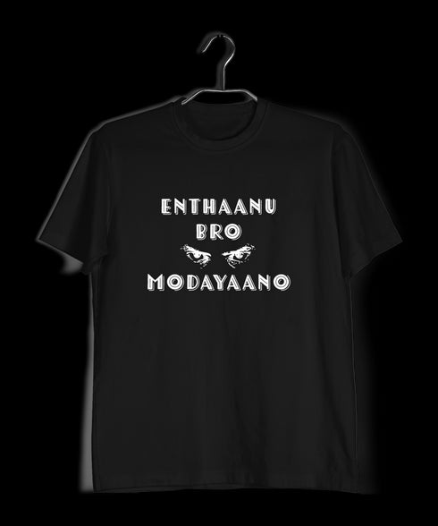 Enthaanu Bro Modayaano Malayalam Kerala Mens TShirts