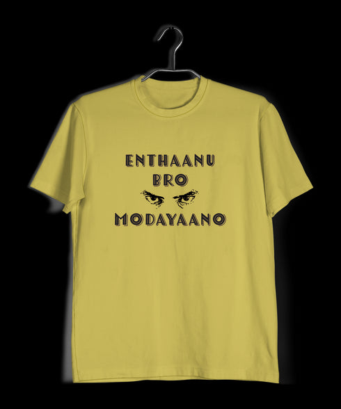 Enthaanu Bro Modayaano Malayalam Kerala Mens TShirts