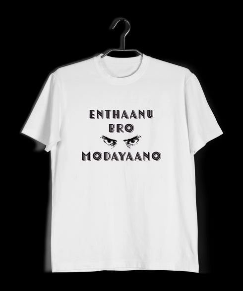 Enthaanu Bro Modayaano Malayalam Kerala Mens TShirts
