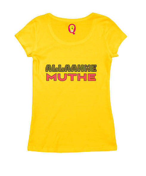 Allaahne Muthe Malayalam Kerala Womens Tshirts