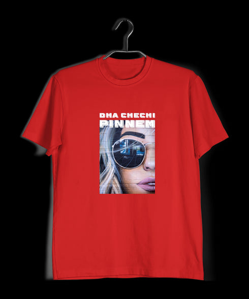 Dha Chechi Pinnem Malayalam Kerala Mens TShirts