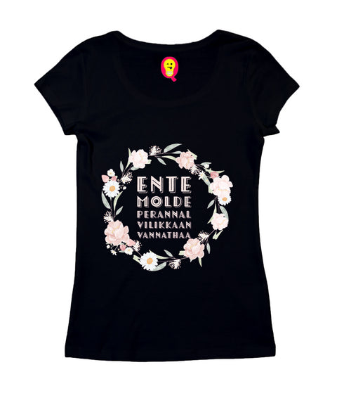 Ente Molde Perannal Vilikkaan Vannathaa Malayalam Kerala Womens Tshirts