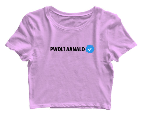 Pwoli Aanalo Malayalam Kerala Womens Crop Tops
