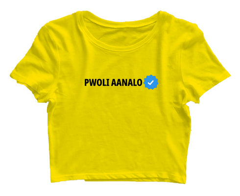 Pwoli Aanalo Malayalam Kerala Womens Crop Tops