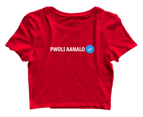 Pwoli Aanalo Malayalam Kerala Womens Crop Tops