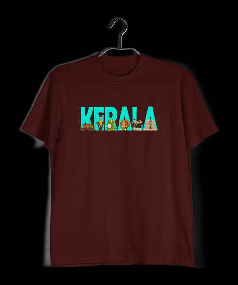 Kerala Word Art Malayalam Kerala Mens TShirts