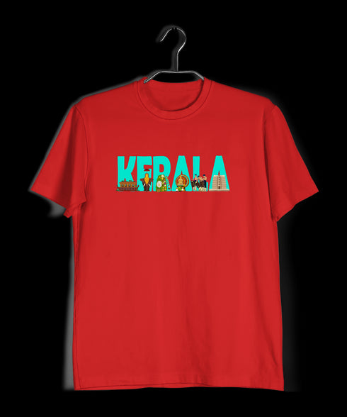 Kerala Word Art Malayalam Kerala Mens TShirts