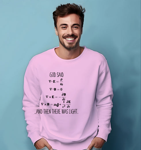 Aaramkhor PHYSICS MAXWELLS EQUATIONS PHYSICS Science, Nerd, Geeky winter 23 Unisex Sweatshirts