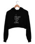Quirkipedia Fight like a girl Feminism Feminista, Womens Crop Hoodies