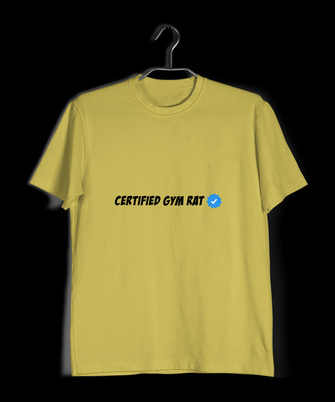 Certified Gym Rat - Minerva Artist Mens TShirts