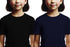 Aaramkhor Combo Gift Pack of 2 Girls_Tshirt Black Navy Blue Tshirts for Kids
