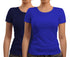 Aaramkhor Combo Gift Pack of 2 New women black navyblue Tshirts for Women