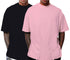 Aaramkhor Combo Gift Pack of 2 Oversized Black Navy Blue Tshirts for Men