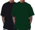 Aaramkhor Combo Gift Pack of 2 Oversized Black Navy Blue Tshirts for Men