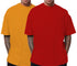 Aaramkhor Combo Gift Pack of 2 Oversized Black Navy Blue Tshirts for Men