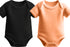 Aaramkhor Combo Gift Pack of 2 Romper Black Baby Blue Tshirts for Men