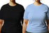 Aaramkhor Combo Gift Pack of 2 Womens Plussize Black Navy Blue Tshirts for Women