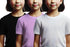 Aaramkhor Combo Gift Pack of 3 Girls_Tshirt Black Navy Blue Lavender Tshirts for Kids