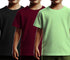 Aaramkhor Combo Gift Pack of 3 Kids Black Navy Blue Pista Green Tshirts for Kids