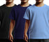 Aaramkhor Combo Gift Pack of 3 Kids Black Navy Blue Pista Green Tshirts for Kids