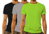 Aaramkhor Combo Gift Pack of 3 Model Men Black Navy Blue GreyMelange Tshirts for Men