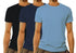 Aaramkhor Combo Gift Pack of 3 Model Men Black Navy Blue GreyMelange Tshirts for Men