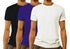 Aaramkhor Combo Gift Pack of 3 Model Men Black Navy Blue GreyMelange Tshirts for Men