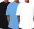 Aaramkhor Combo Gift Pack of 3 Oversized Baby Blue Black Bottle Green Tshirts for Men