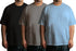 Aaramkhor Combo Gift Pack of 3 Plussize Black Navy Blue Grey Tshirts for Men