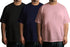 Aaramkhor Combo Gift Pack of 3 Plussize Black Navy Blue Grey Tshirts for Men