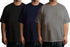 Aaramkhor Combo Gift Pack of 3 Plussize Black Navy Blue Grey Tshirts for Men
