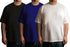 Aaramkhor Combo Gift Pack of 3 Plussize Black Navy Blue Grey Tshirts for Men