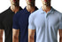Aaramkhor Combo Gift Pack of 3 Polo Black Navy Blue Grey Tshirts for Men