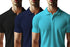 Aaramkhor Combo Gift Pack of 3 Polo Black Navy Blue Grey Tshirts for Men