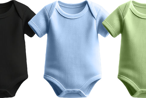 Aaramkhor Combo Gift Pack of 3 Romper Black Baby Blue Pista Green Tshirts for Men
