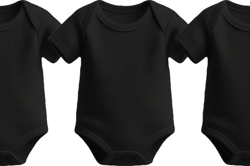 Aaramkhor Combo Gift Pack of 3 Romper Black Baby Blue Pista Green Tshirts for Men