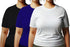 Aaramkhor Combo Gift Pack of 3 Womens Plussize Black Navy Blue Grey Tshirts for Women