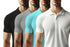 Aaramkhor Combo Gift Pack of 4 Polo Black Navy Blue Grey White Tshirts for Men