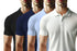 Aaramkhor Combo Gift Pack of 4 Polo Black Navy Blue Grey White Tshirts for Men
