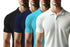 Aaramkhor Combo Gift Pack of 4 Polo Black Navy Blue Grey White Tshirts for Men